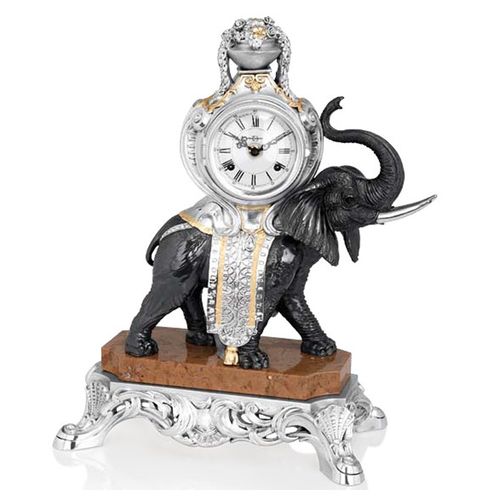 Настольные часы Королевский слон